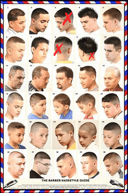 The Barber Hairstyle Guide